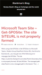 Mobile Screenshot of blankmanblog.com